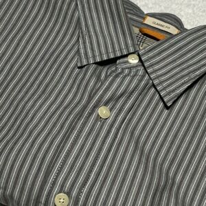 Timberland Men's L  Classic Fit Long Sleeve Striped Button‎ Up Shirt
